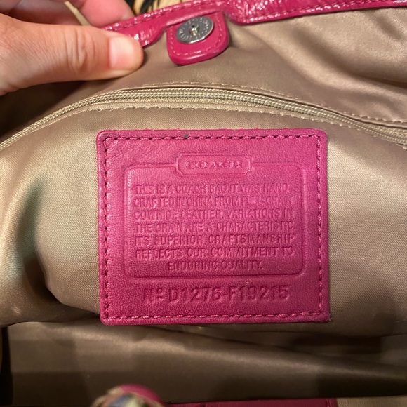 Authentic Coach Purse - Picture 3 of 6